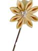 Hairpin Tsumami-zaiku em-132 (Yellow)