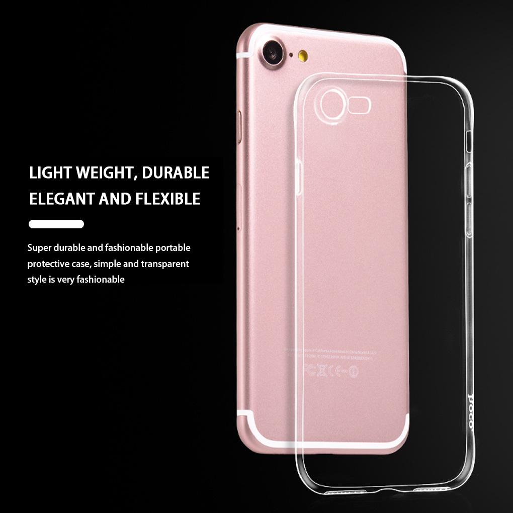 Phone Case Dust-proof Transparent TPU Phone Cover