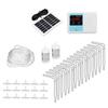 Solar Powered Automatic Drip Irrigation System Double Pump Controller Timer Energy Intelligent Watering Device For Plants