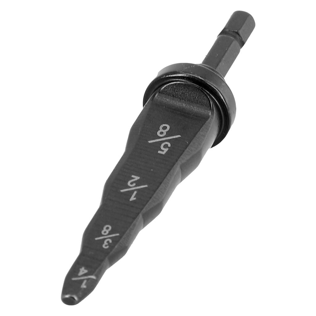 Kupferrohr-Aufweiter- und Bördelwerkzeugsatz für HVAC Enthält Größen 1/4 3/8 1/2 5/8 Hand-Bördelzubehör für den Einsatz mit Bohrmaschine