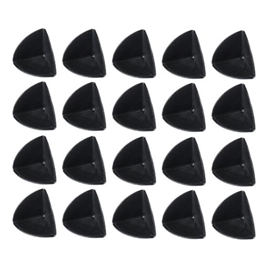 200 stk Hjørnebeskyttere Anti-støt Trekantet Tresidig Slitesterk Sikker Anti-kollisjon Plast Emballasje Frakt Pakke Kurér Beskyttere Husflytting