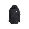 Down Jackets Men's Black Hooded Thickened Other (Unisex) Down Jackets HK6665