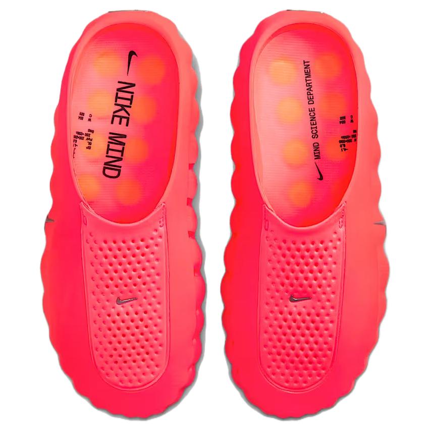 Nike Ciabatte Mind 001 a punta chiusa da donna Rosse HQ4309-600