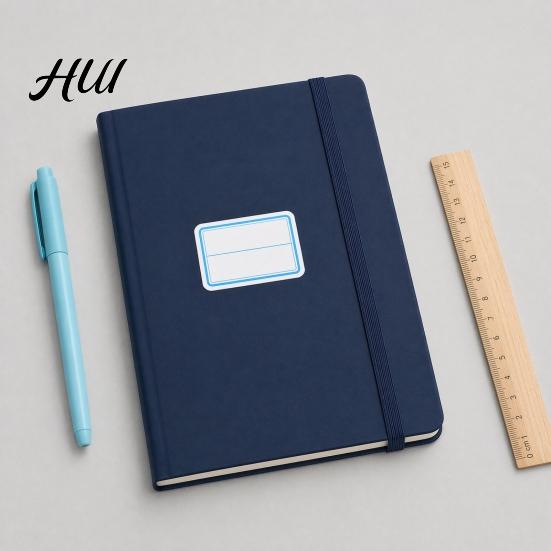 Etichette Rosse e Blu 1000 Pezzi Adesivi Etichetta per Organizzazione, Codifica Colore Etichette Autoadesive per Nomi, Facili da Scrivere a Mano, Staccabili e Rimuovibili