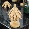 Christmas Tree Shaped Tree Shaped Trivet Set Wood Heat Resistant  Mat  Kitchen Supplies