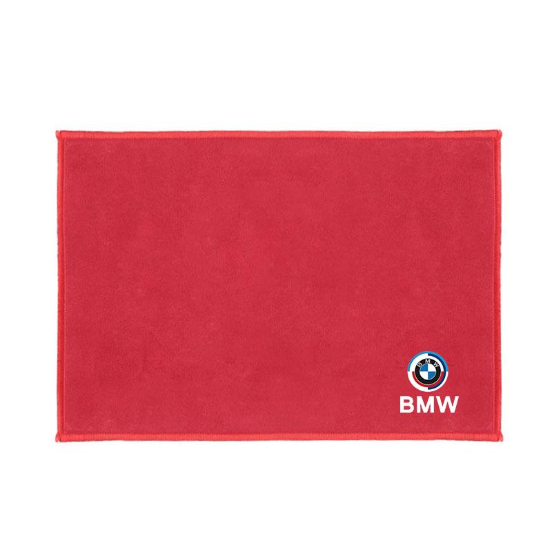 Auto Interior Suede Car Logo Towel Cleaning Drying Rag Cloth For BMW E46 E90 E60 F30 F10 E39 E36 G30 E92 E87 E91 X5 E70 E92 E91 NU8
