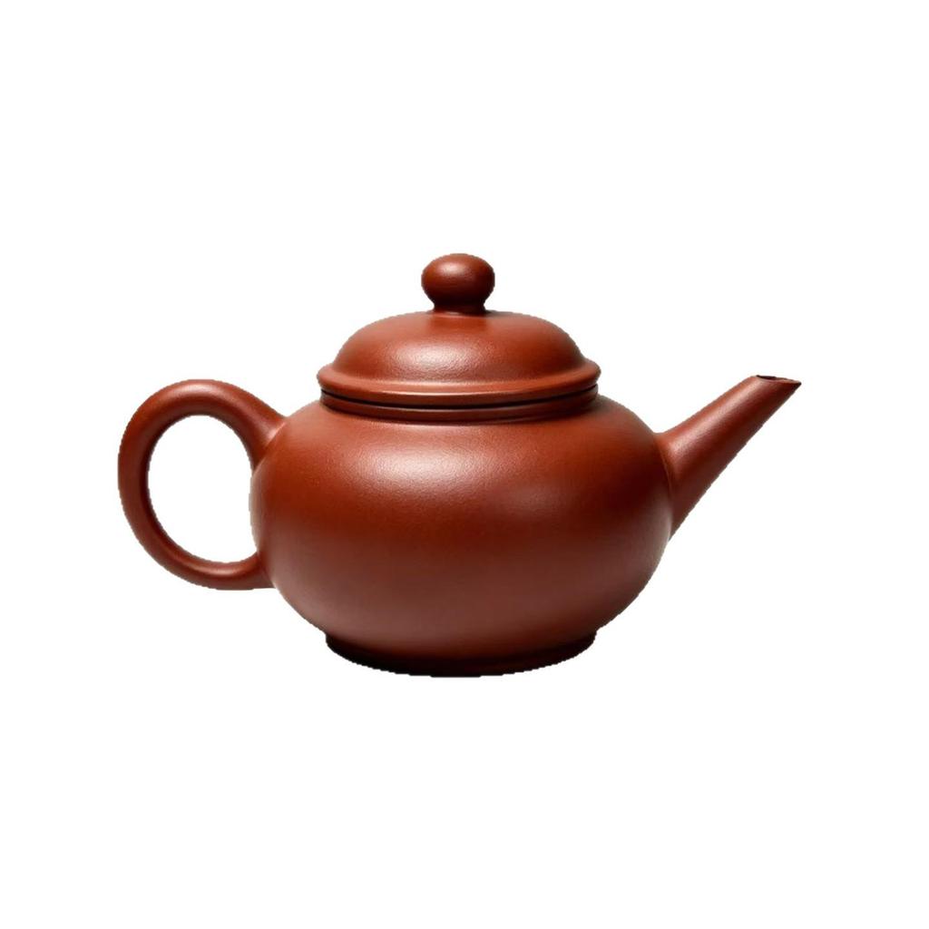 Chaozhou Da Hong Pao Zini Purple Clay Teapot - Small Horizontal Kung Fu Brewing Set
