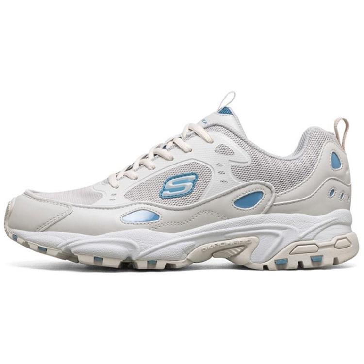 Skechers Stamina Running Shoes Grey/Blue Men s 666096-GYBL EU 41.5
