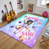 Custom Anime A-AphmauS Mat Personalized Name, Polyester Washable Indoor Entryway Rug, Gift for Christmas, Easter, Thanksgiving Day