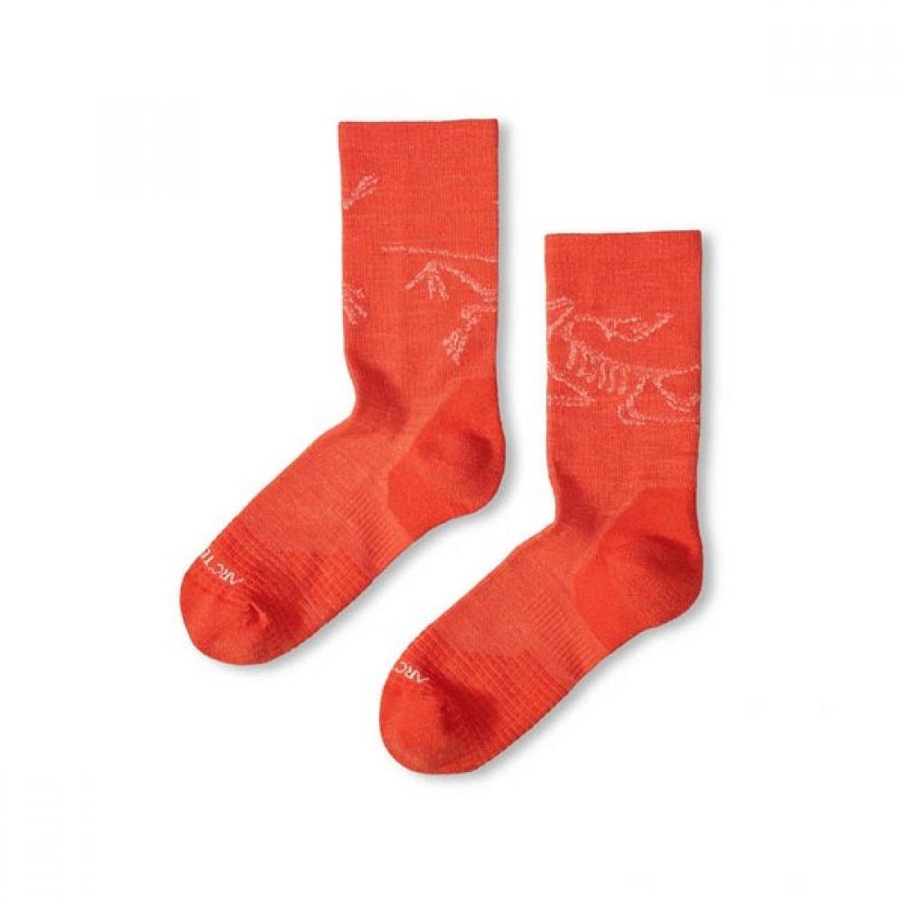 Arcteryx Merino Wool Mid Bird Socks Aepsu08542 Dk SM