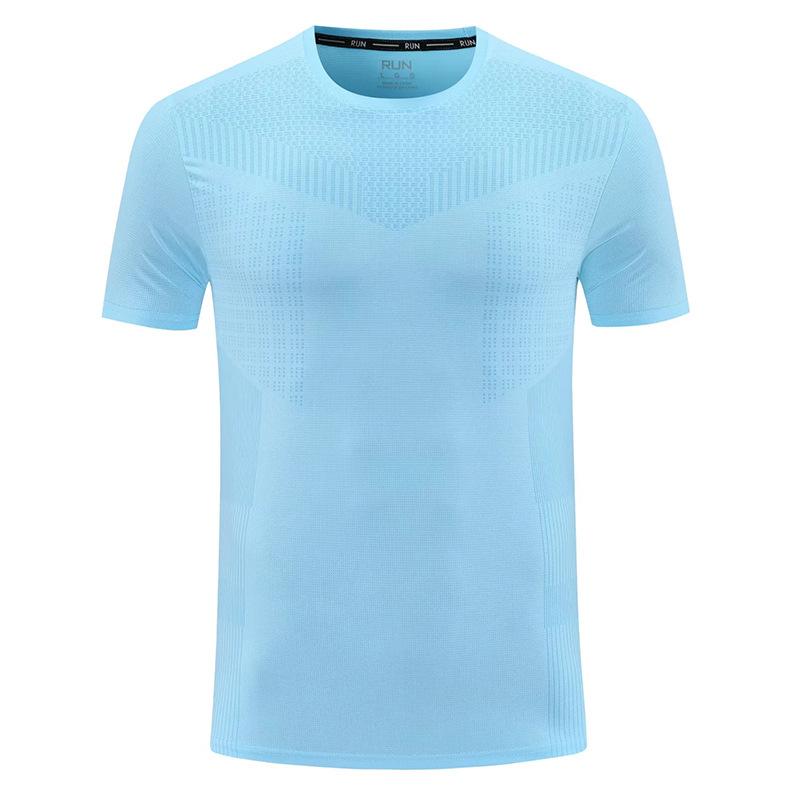 Running Short Sleeve Men's Quick-Drying Breathable Professional Marathon Half Sleeve T-Shirt Sports Fitness Training Stretch Top