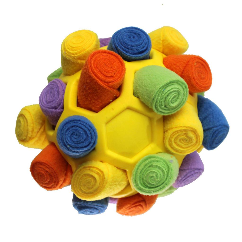 Bestselling Dog Sniffing Puzzle Squeaky Ball - Bite-Resistant Pet Toy