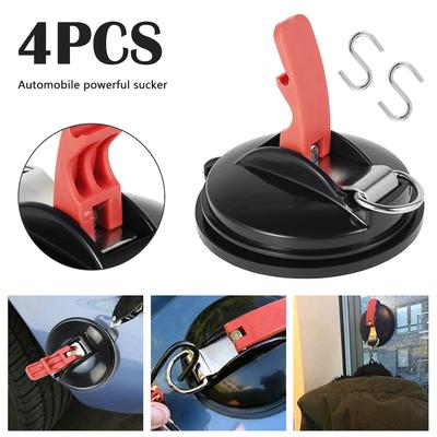 4 Peças Âncora de Ventosa de Serviço Pesado Ventosas Fortes Suporte Multifuncional para Carro Âncora de Bagagem Acessório de Lona de Acampamento Portátil
