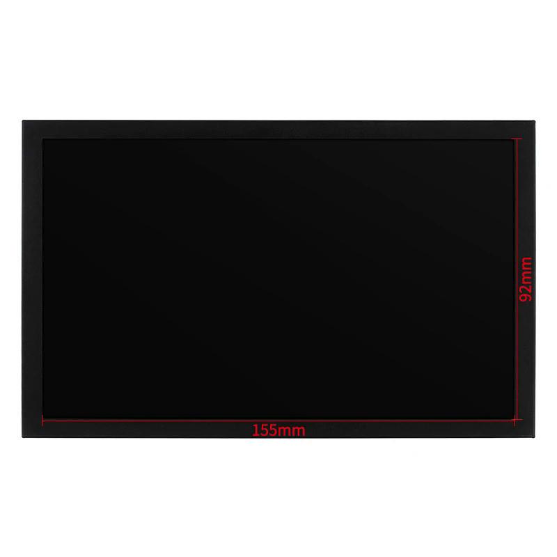 7 Zoll 1024x600 LCD IPS Tragbarer Monitor HDMI-kompatibel VGA AV-Eingang DC Typ-C Stromversorgung Bildschirm für PC Laptop Kamera