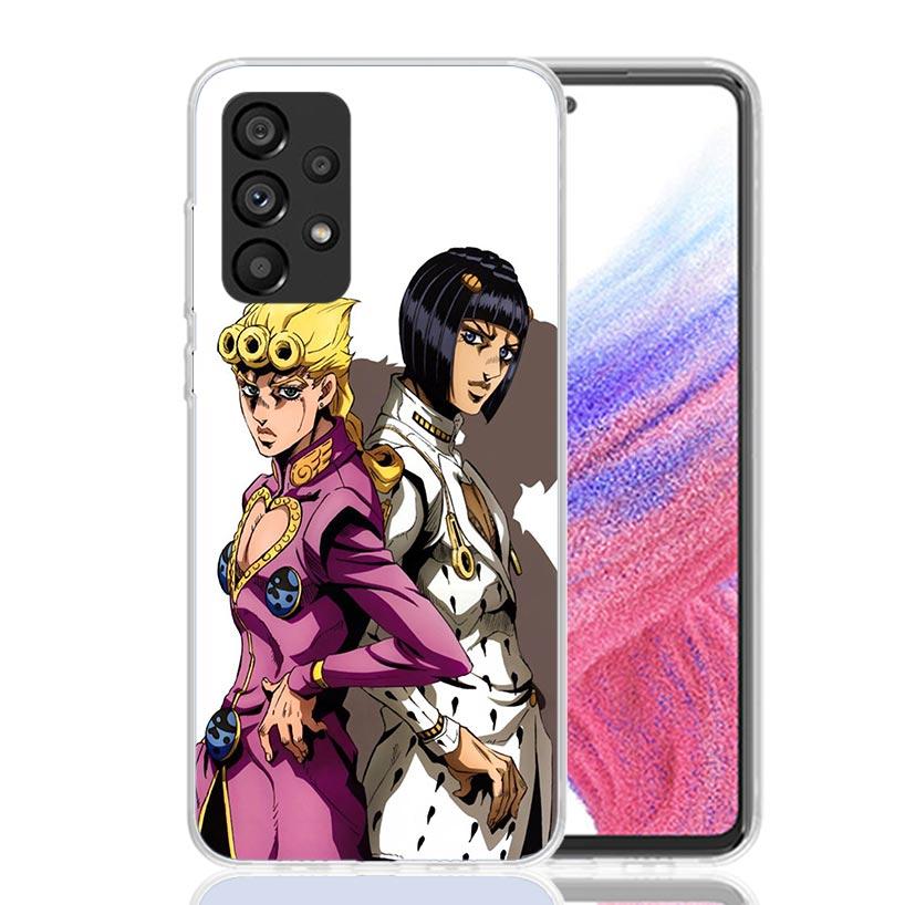 JoJo Adventure Giorno Giovanna Phone Case For Samsung Galaxy A17 A16 A14 A15 A13 A57 A56 A54 A55 A53 A37 A36 A34 A35 A33 A26 A24