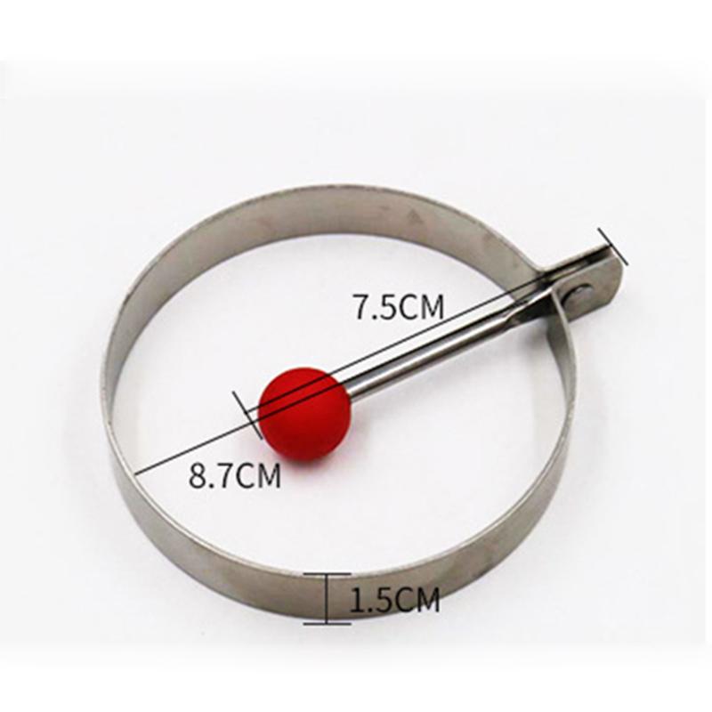 8 Shapes Stainless Steel Fried Egg Shaper Egg Mold DIY Breakfast Egg Pancake Rings Sandwich Kitchen Tools Utensil Baking Tools