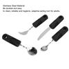 4Pcs Bendabl Weighted Silverware Non Slip Textured Eating Assistance  Parkinson Patients