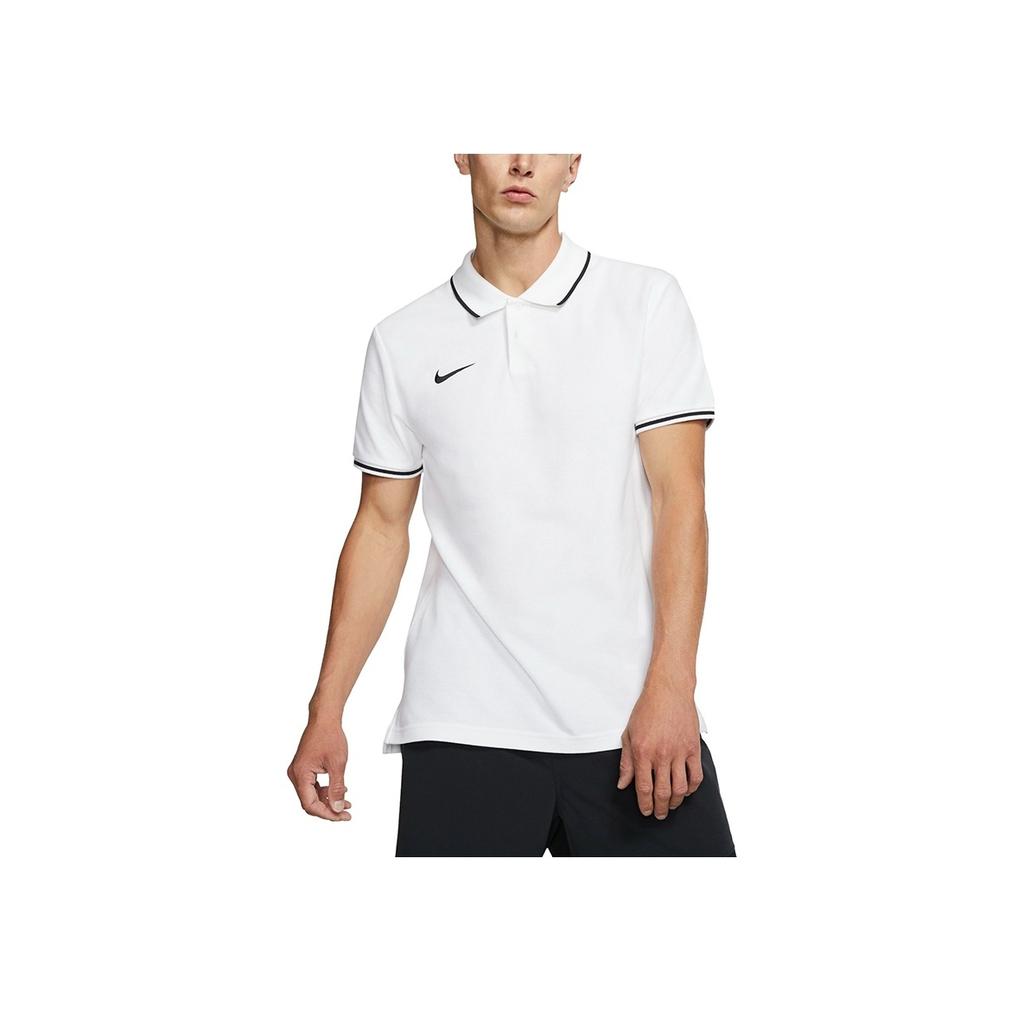 Nike Quick-Dry Golf Casual Short Sleeve Shirt Men shirts White AJ1502-100