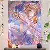 bilibili Anime Cardcaptor Sakura Cartoon Tapestry Art Science Fiction Room Home Decor Art Home Decor