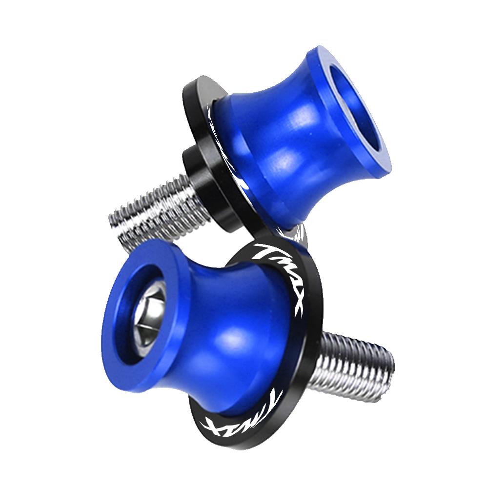 Buy Black Swingarm Spools For Yamaha 6mm YZF R6 R1 FZ1 FZ8 MT-01 In - Foto 9