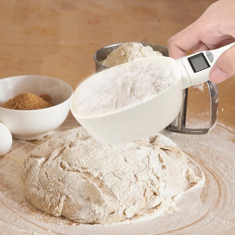 Digital Measuring Spoon Electronic Measuring Spoon for Kitchen Gadgets Portable Food Measuring Weighing Tool for Pet Food Sugar