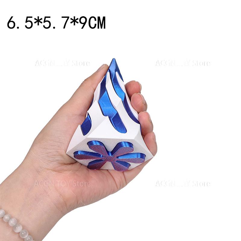 31 Stil 3D-gedruckter Spiral-Kegel Rakete Geist Herz Durchgang Fidget Spielzeug Unmögliche Pyramide Stressabbau Spielzeug Schreibtisch Dekoration