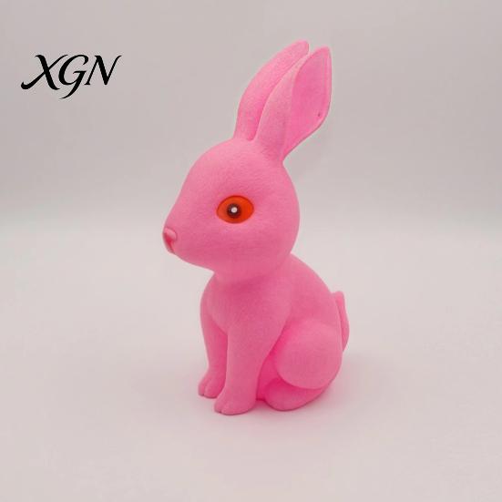Fun Noise Making Squeeze Toy Screaming Rabbit Squeaky with Realistic Sound Soft TPR Fidget for Pinching Stress Relief Pranks Cute Animal-Shaped