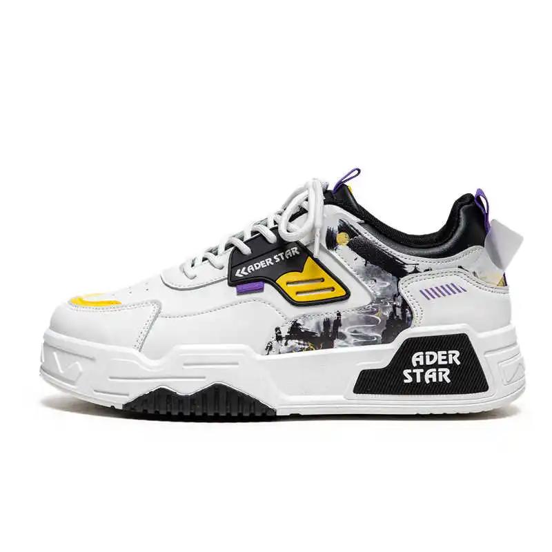 

Fashion Thin Heel Legitimate Leather Original Sneakers Man Chunky Clearance Offers Green Sport Shoes Stylish Imported 44