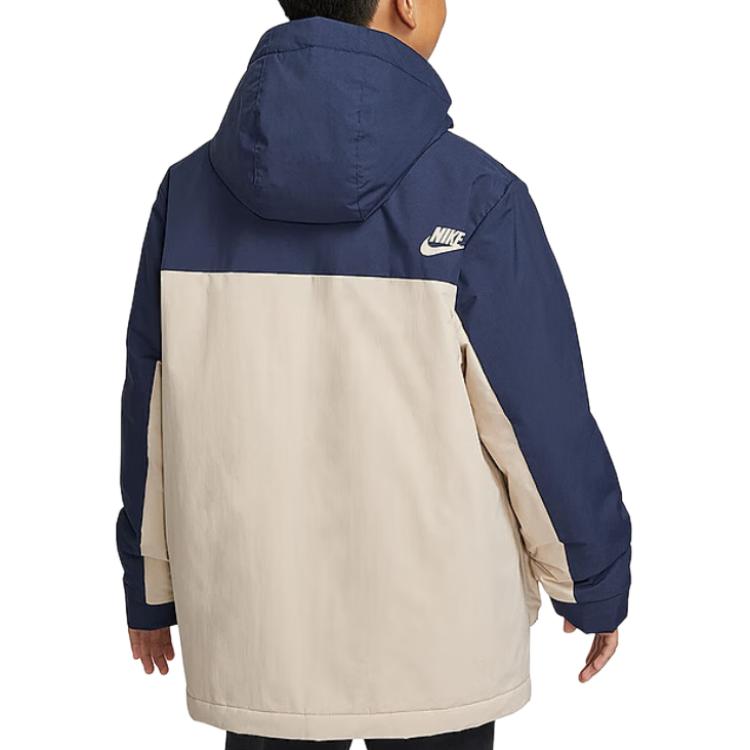 Nike Baumwolljacke für kaltes Wetter Outdoor-Sport Freizeit Kinder Kinderjacken IR0023-410