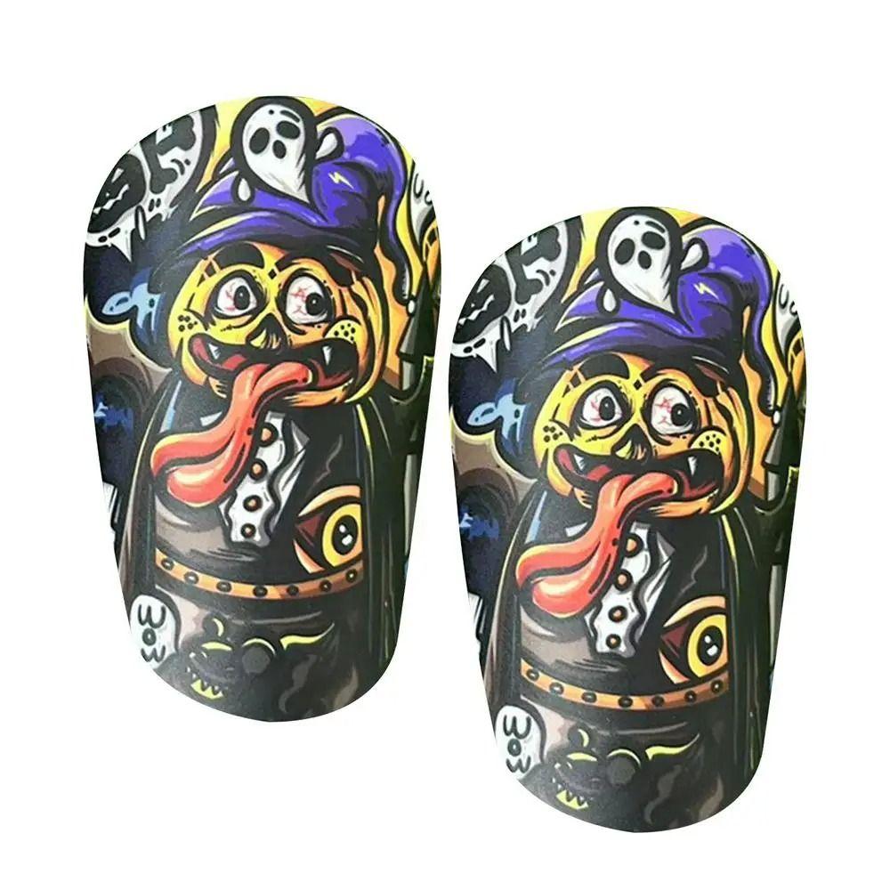 

Mini Soccer Shin Guards EVA Protective Gear High Quality Leg Protector Large&Clown