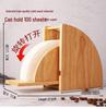 Solid Wood Arched Coffee Filter Paper Rack - V60 Holder