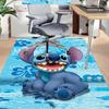 Stitch'S Tropical Adventure Carpet For Playroom Bedroom Living Room Sofa Home Decorkids Game Area Rug Nonslip Floor Mat