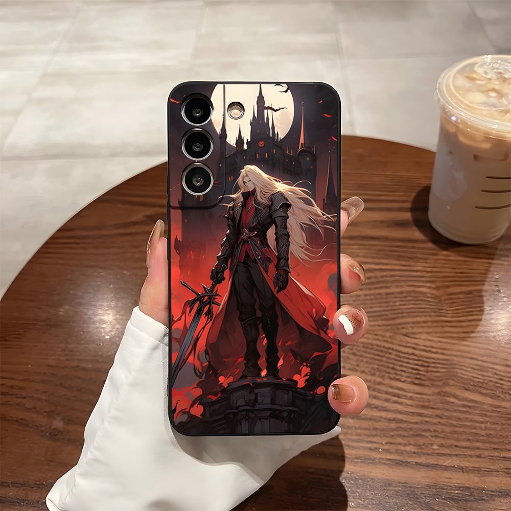 Custodia per Telefono Gioco C-Castlevania per Samsung S26 S24 Ultra S25 S23 Fe S22 S20 S21 Plus A54 A34 A53 A16 Cover Posteriore