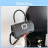 Casual Commuter Handbag Korean Style Simple Square Bag With Stitching Detail