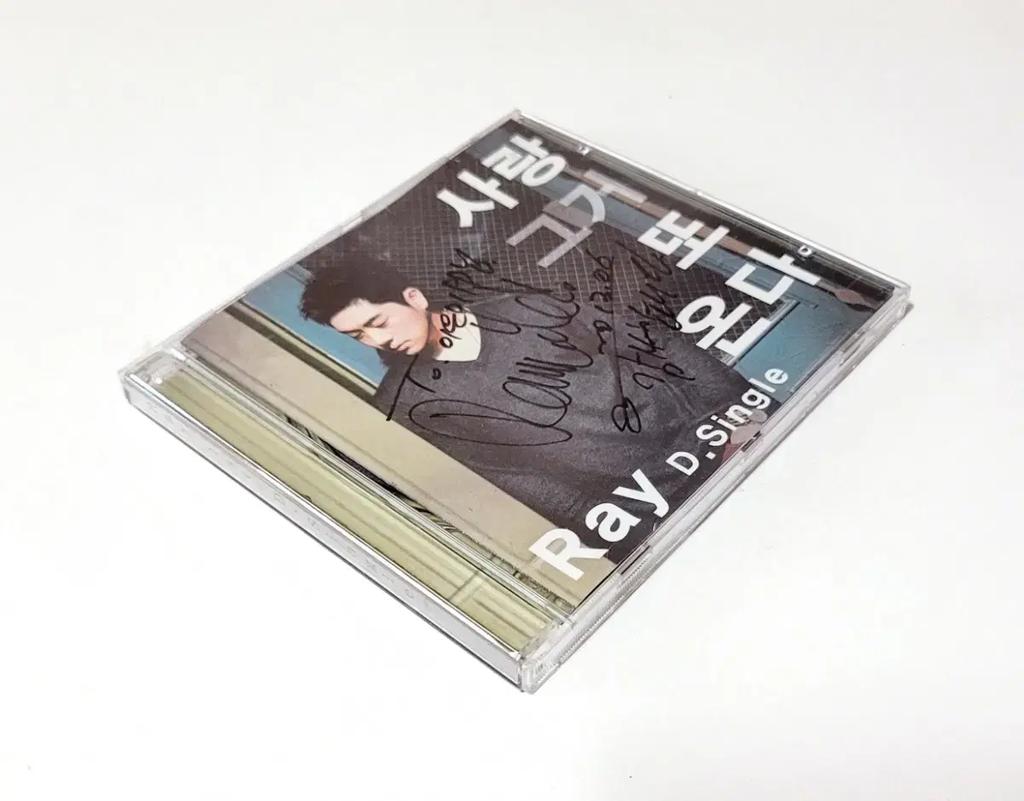 [Autographed] RAY (Kim Seung-gim) 1st Digital Single Used