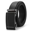 Frosted Automatic Buckle Edge Two-Layer Cowhide Belt, Business And Leisure Men'S Trendy Belt