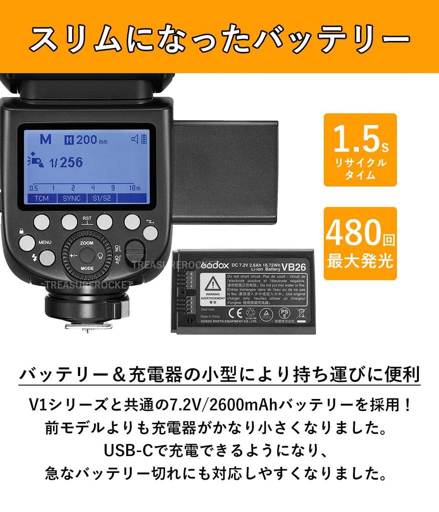 Japanese Godox Ving V860IIIN V860III Nikon Compatible 76Ws GN60 Camera Flash HSS TTL with Japanese Instruction [Authorized Distributor] V860III-N 2.4G