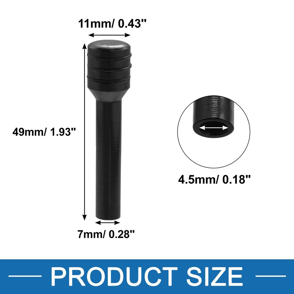 A ABSOPRO Car Door Lock Knobs, Interior Door Lock Knobs, Aluminum Alloy Inner Door