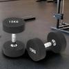 Weilikang Round Head Fixed Weight Rubberized Dumbbells