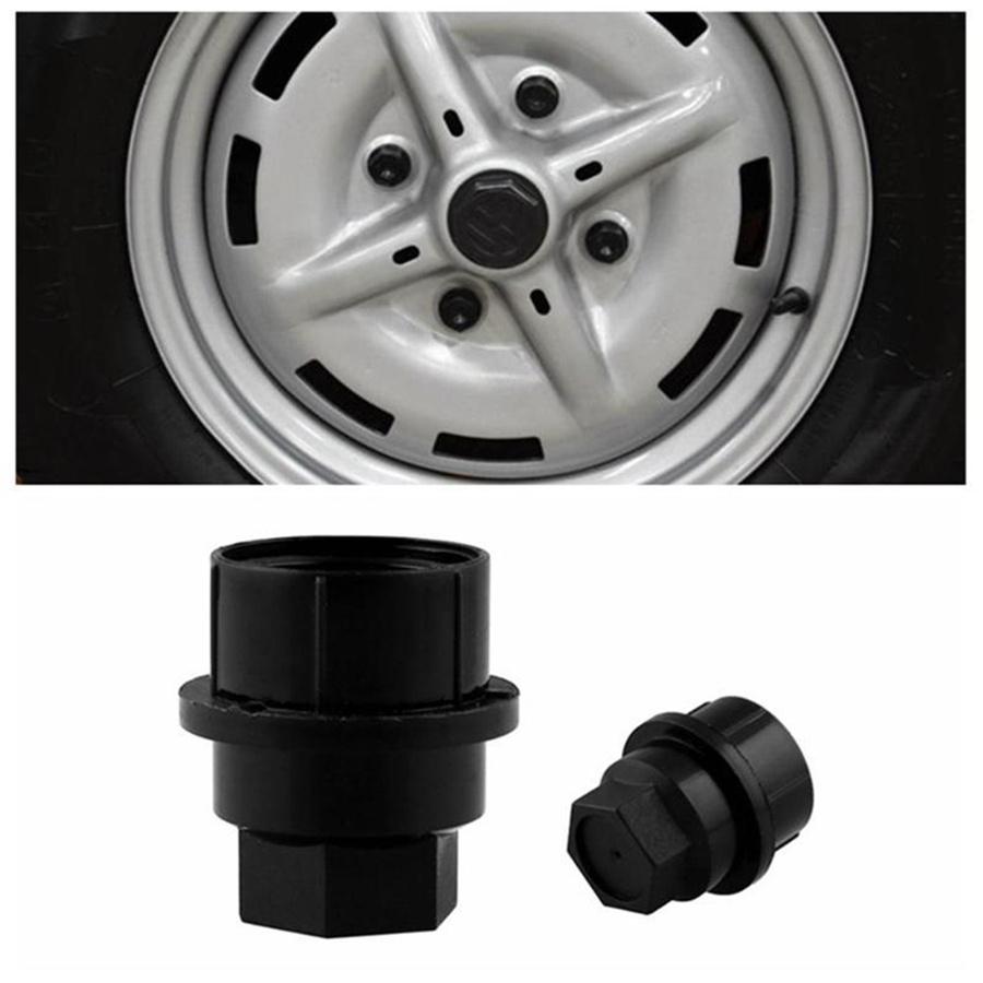 24PCS Black Lug Nut Covers Cap For Chevy Gmc Silverado 1500 2500 Full Size Truck 15646250