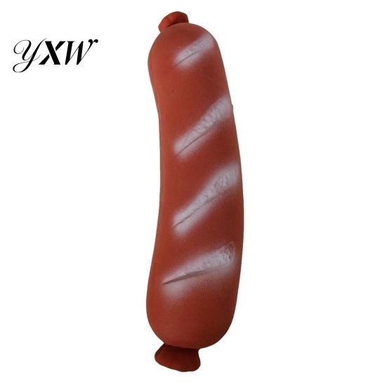 Latex Dog Toy Tough Squeaky for Aggressive Chewers Indestructible Drumstick Sausage Chew Shaped Small Medium Large Breeds