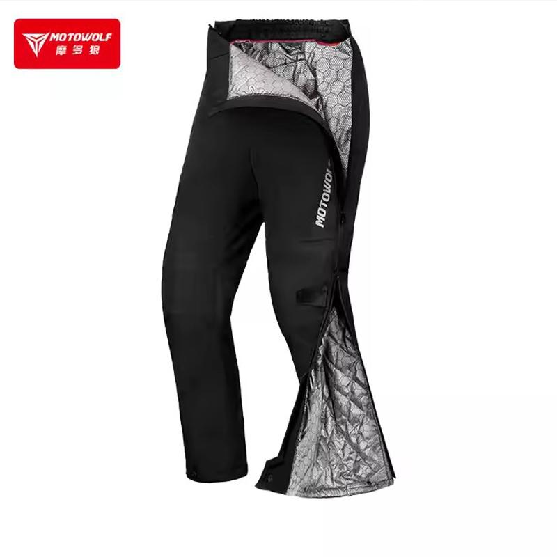 Motorcycle Riding Electric Heating Quick Release 600D Oxford Pants Windproof And Warm Winter Detachable Moto Trouser CE Approval