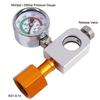 with 3500Psi Pressure Gauge Soda Bottle Inflator Connector CGA320/W21.8 Manometer  Filling Soda