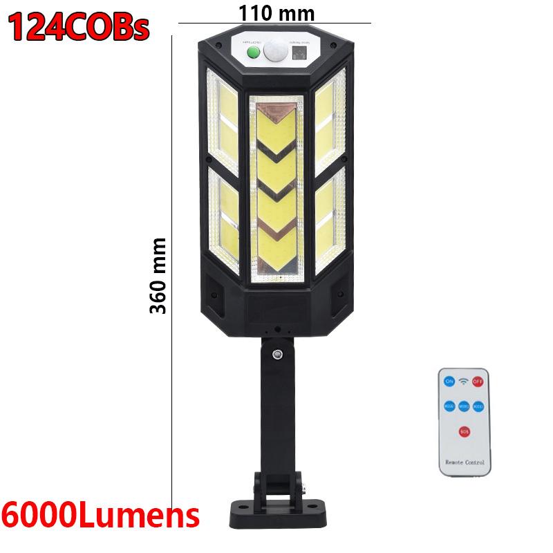 10000 Lumen Powerful Solar Led Light Outdoor Solar Lamp of Motion Sensor 4Mode Waterproof Solar Garden Light Street Yard Lantern