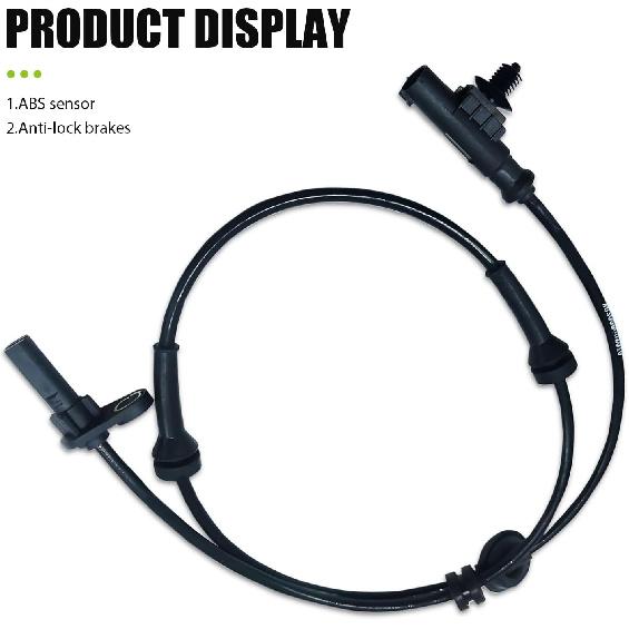 Automobile Wheel Speed Sensor, Replacement for 3630050U2010, Automotive Replacement Anti-Lock Brake Speed ABS Sensor, Compatible with Heyue Models