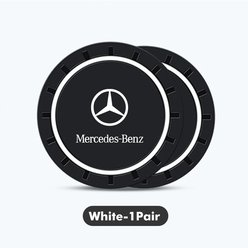 

For Benz Car Interior Water Cup Holder Non-Slip Mat Pad Coasters Auto Accessories Exclusive AMG W124 W203 W204 SPRINTER V CLASS