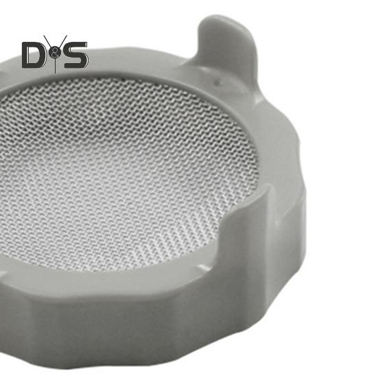 2Pcs Stainless Steel Sprouting Lids for Mason Jars Wide Mouth Mason Jar Screen Lids for Sprouting Kit Germination Cover Sprout Maker BPA-Free