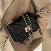 Internet celebrity chain bag women's popular new fashion versatile shoulder messenger small square bag