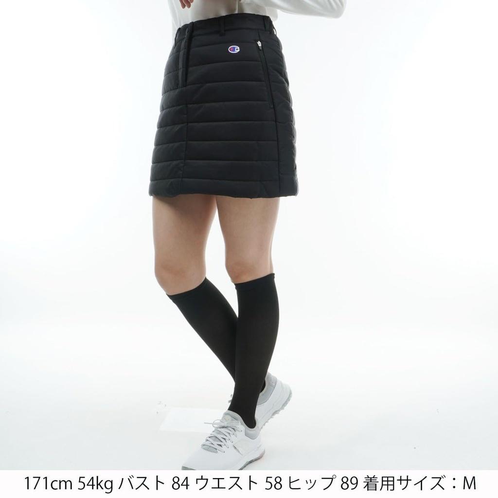 Champion Golf Script Logo Women's Skirt, CW-YG206, Black, Stretch, Warm, Water-Repellent, Windproof,