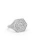 Forchaser Hexagon Ring - White